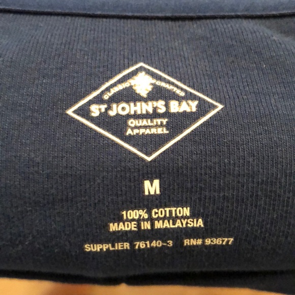 St John’s Bay dark teal three qtr length tee - Picture 3 of 3